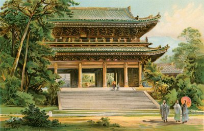 Culture of the Asiatic Mongoloids: Japanese temple by North American